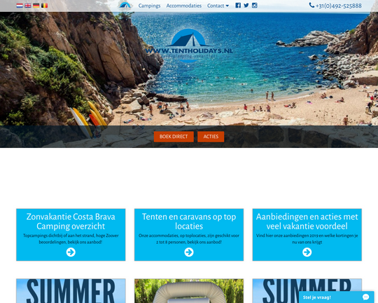 Tentholidays Logo